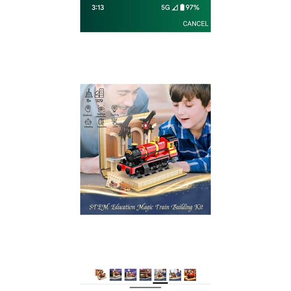 Magic Express Train Station Building Toy STEM Creative Education Toy (929 PCS) - Picture 3 of 8